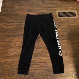 black (brand) pink sweatpants